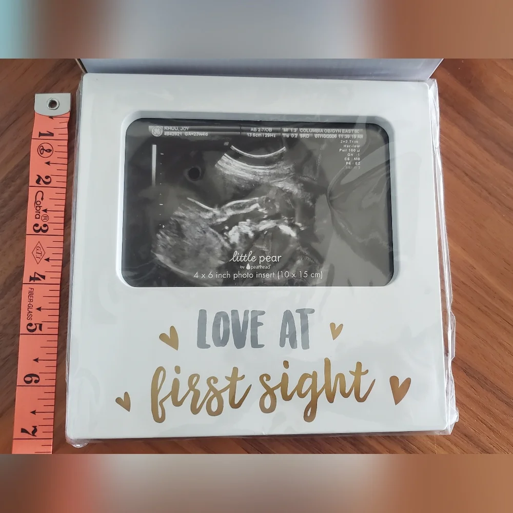 Sonogram Frame & Big Brother-Sister-Sibling Announcement Chalkboard-Baby Shower